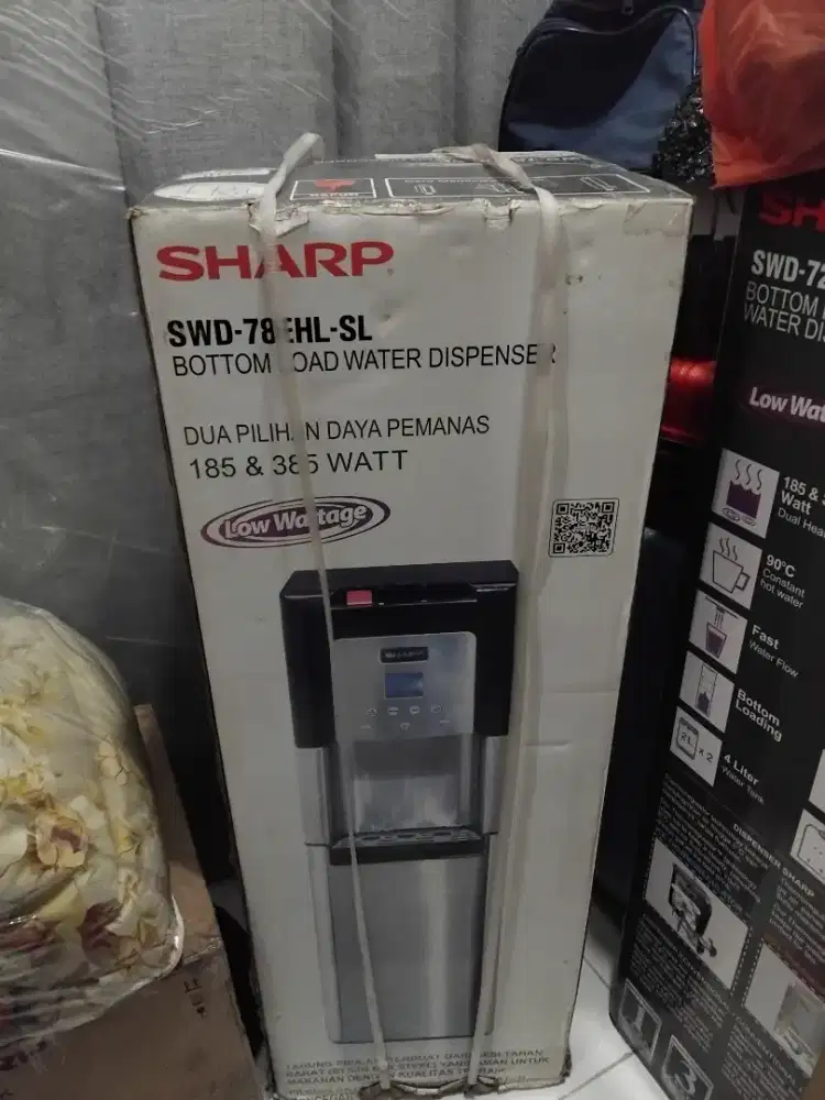 Dispenser Sharp Galon Bawah SWD 78EHL SL (Barang Baru)
