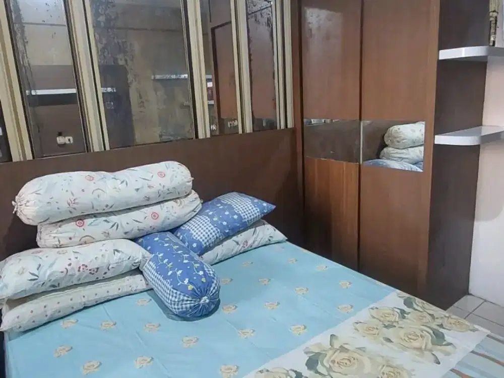 Disewakan Apartemen Puncak Permai Studio Tower C Lt 5 Full Furnish Dekat Pasar Modern Surabaya Barat