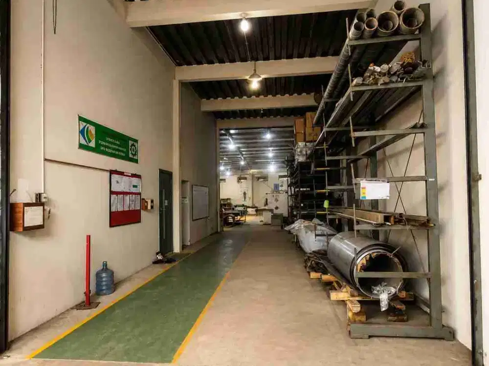 Gudang Industrial di Tanjung Uncang Batam Kondisi Siap Operasional