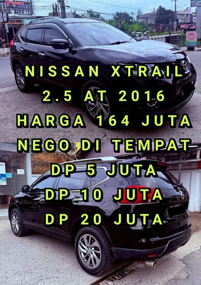 Nissan X-Trail 2016 Bensin DP 5 JUTA