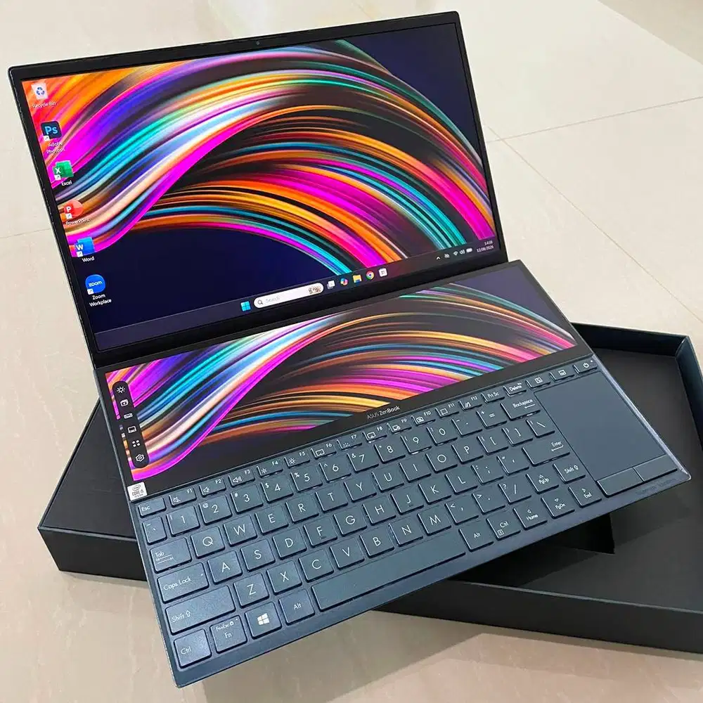 Laptop Zenbook Duo Nvidia MX250 2GB + Stylus Pen Core i5-10210U MURMER