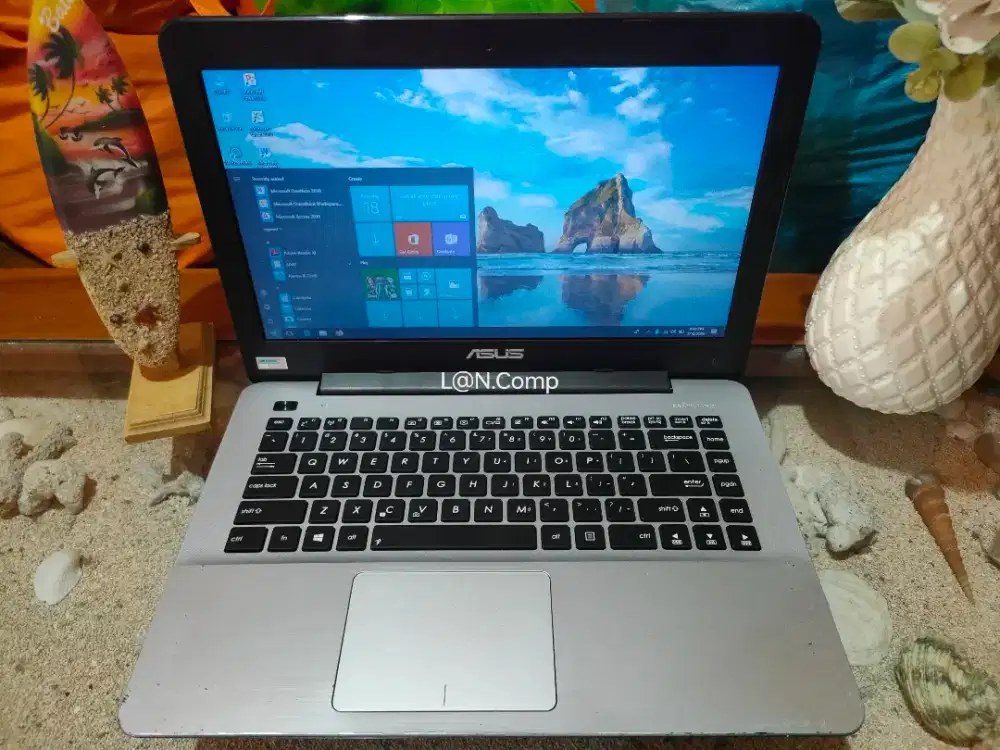 Laptop Asus ram 4gb garansi Normal