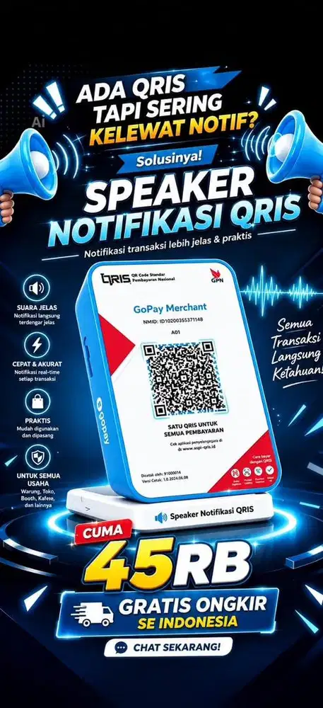 GOPAY QRIS & GOPAY SPIKER