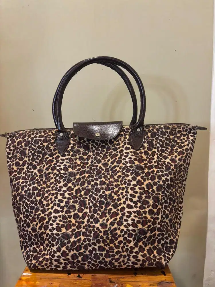 TAS MOTIF LEOPARD ELEGAN - STYLISH & MUAT BANYAK