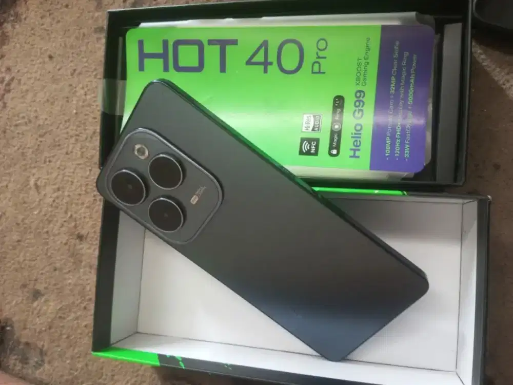 INFINIX HOT 40 PRO RAM 12+9/256 GB