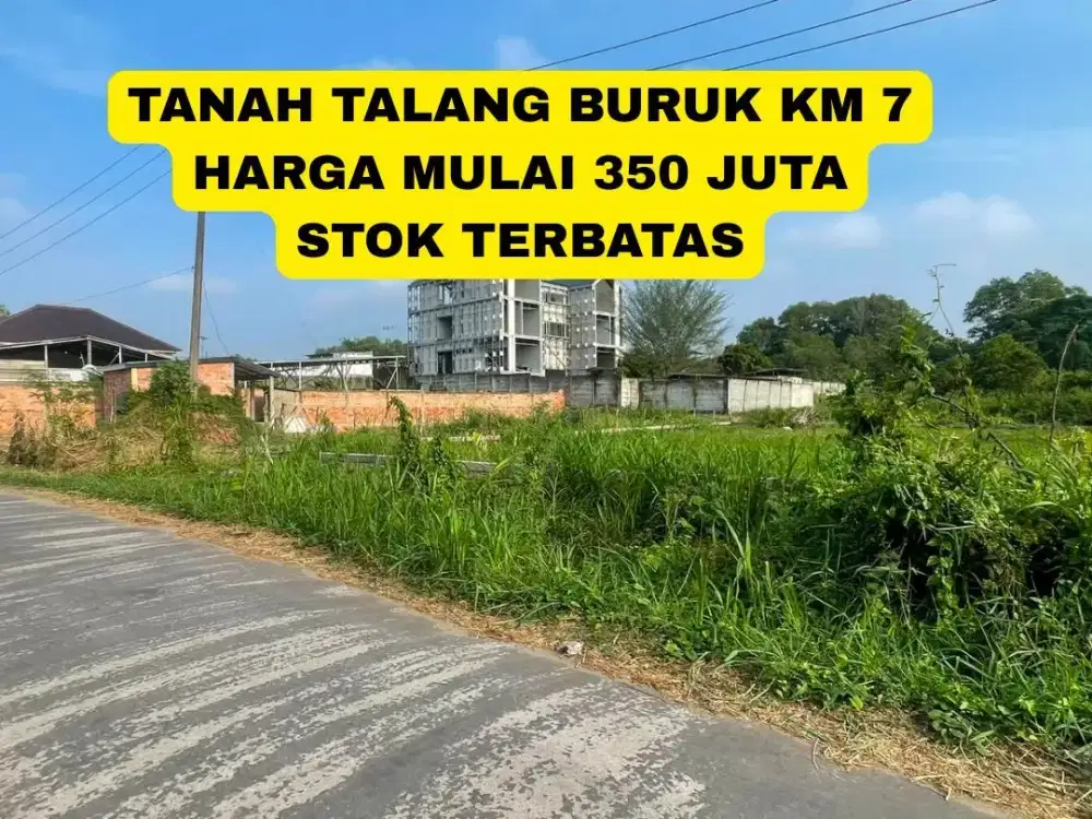 TANAH TALANG BURUK KM 7 PALEMBANG