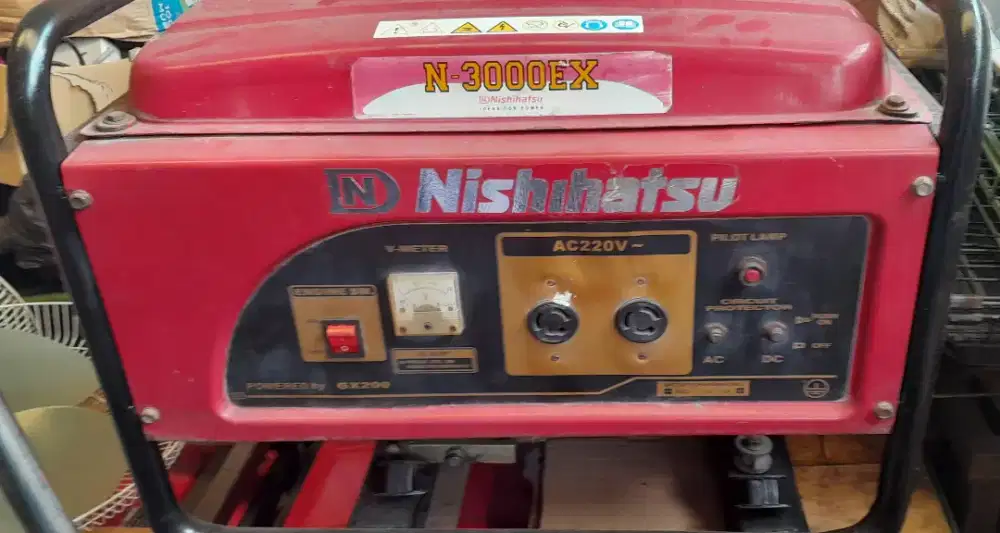 Dijual  genset NISIHATSU tipe 3000