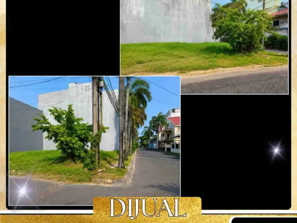 DIJUAL TANAH/KAVLING HOOK 294 M²  DI PERUMAHAN CITRA GARDEN 5 CENGKARENG JAKARTA BARAT