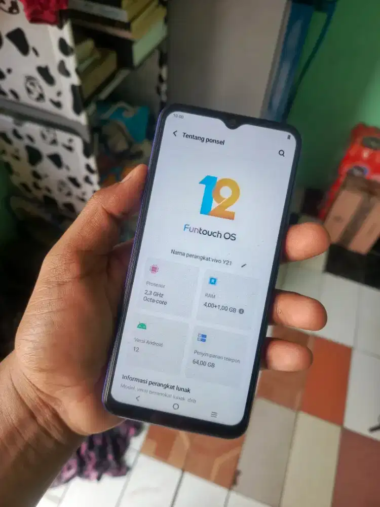 Vivo Y21 Ram 4+1/64 GB fullset