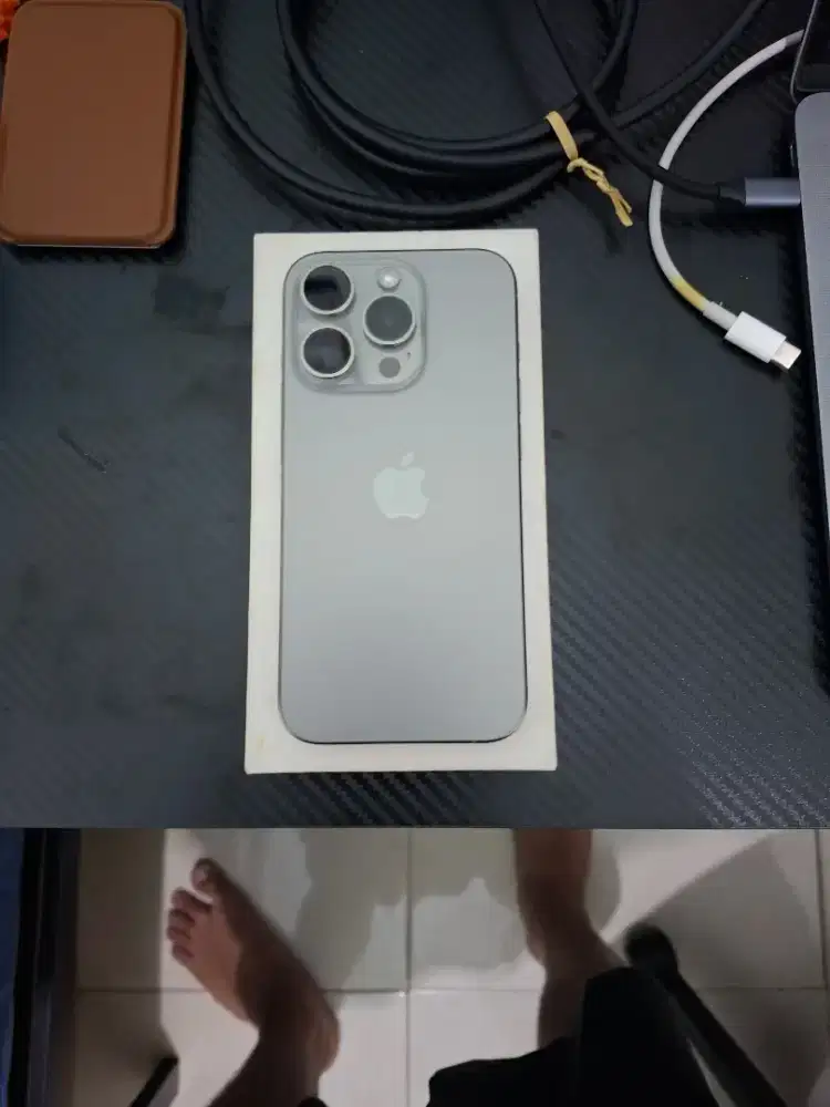 Jual Iphone 15 pro 256 gb beacukai