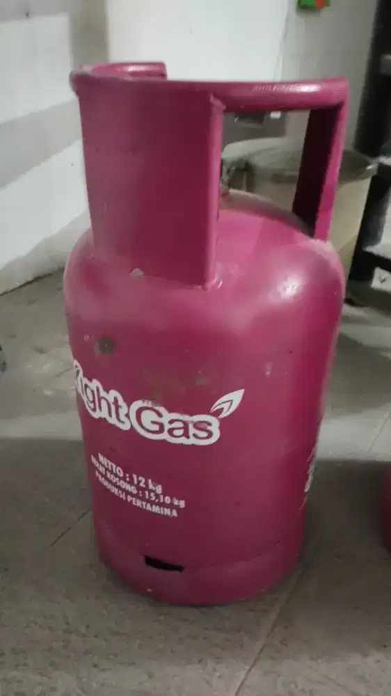 tabung gas elpiji bright  12kg pink