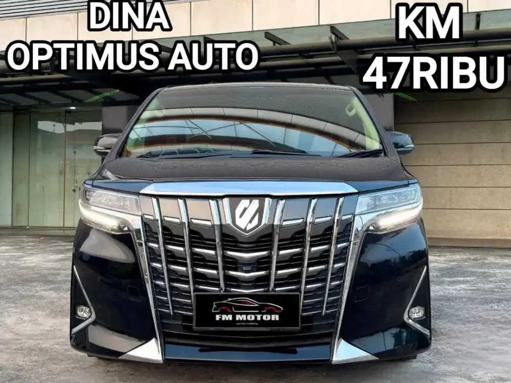 Toyota Alphard G ATPM 2019 AT 2.5, Km 47Ribu, Pajak AGUSTUS 2027