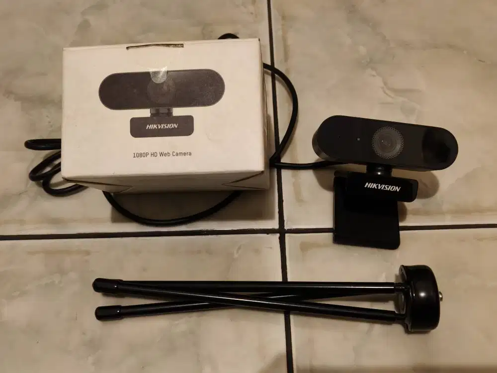 Webcam Hikvision DS-U02 1080 FHD Original Fullset Second Gan