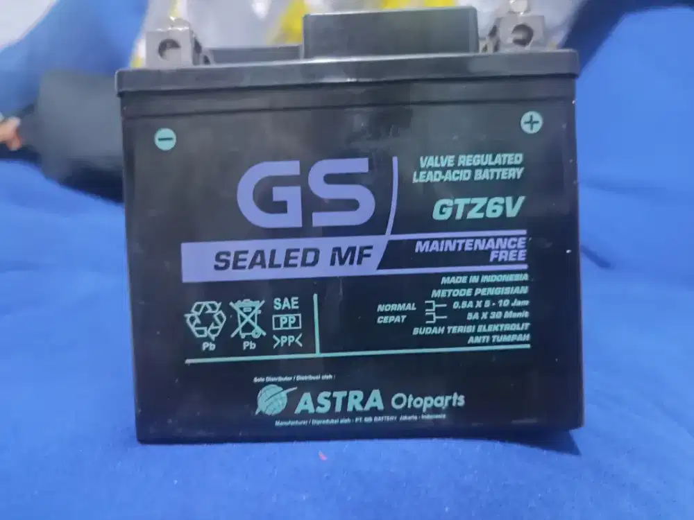Aki kering GS  SEALED MF GTZ6V
