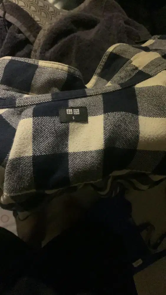 DIJUAL BU flannel uniqlo
