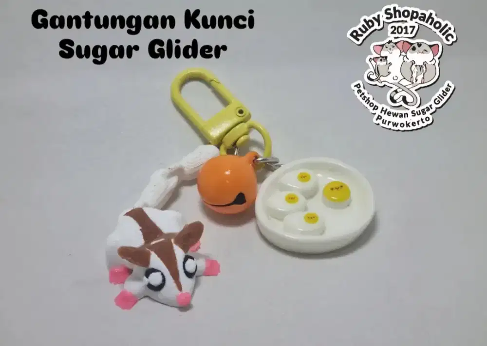 Gantungan kunci sugar glider