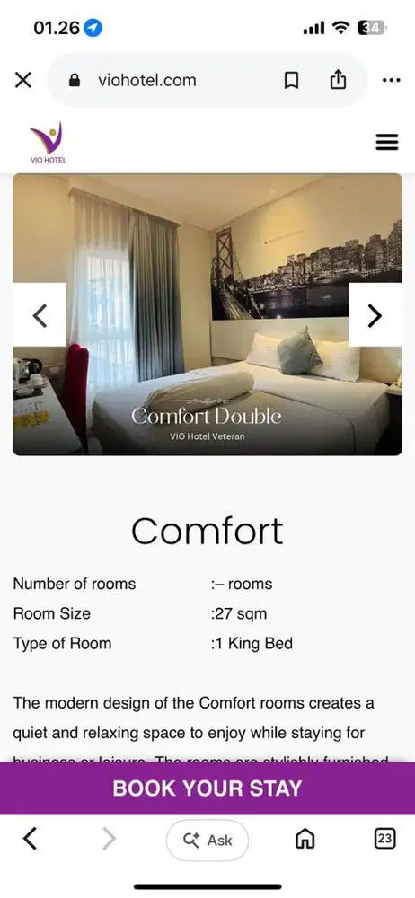 jual murah hotel di bandung pusat kota 2 malam