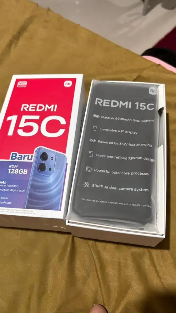 Xiaomi Redmi 15C Mulus 6/128GB