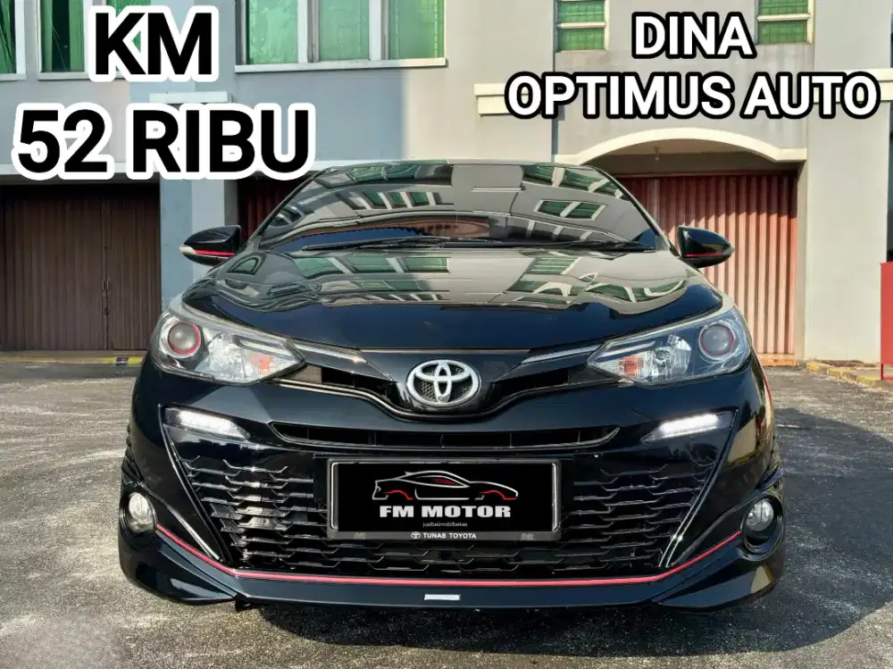 Toyota Yaris S TRD Sportivo 2019 AT 1.5,Low Km 52 Ribu, Pajak Panjang