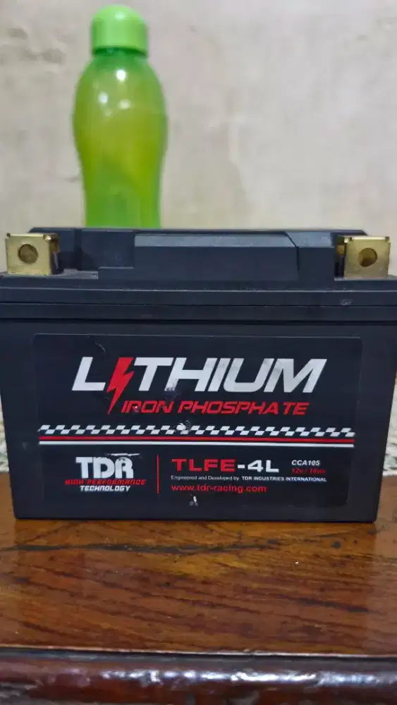 Aki motor tdr lithium for honda beat,vario,scoppy