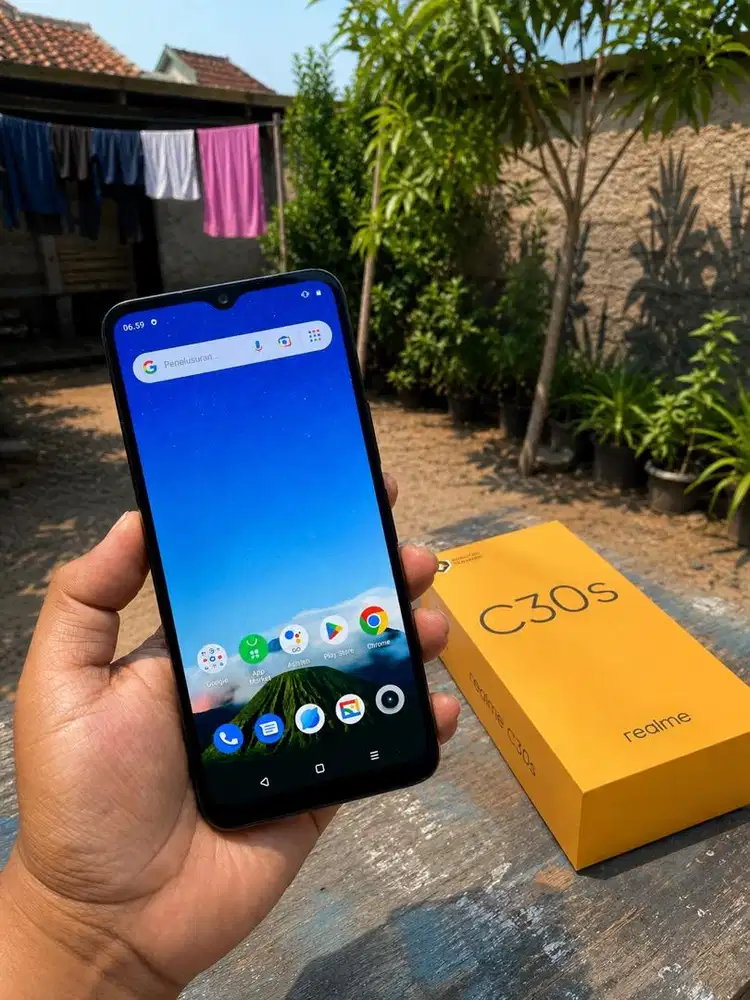 Realme C30s 4/64 Lengkap