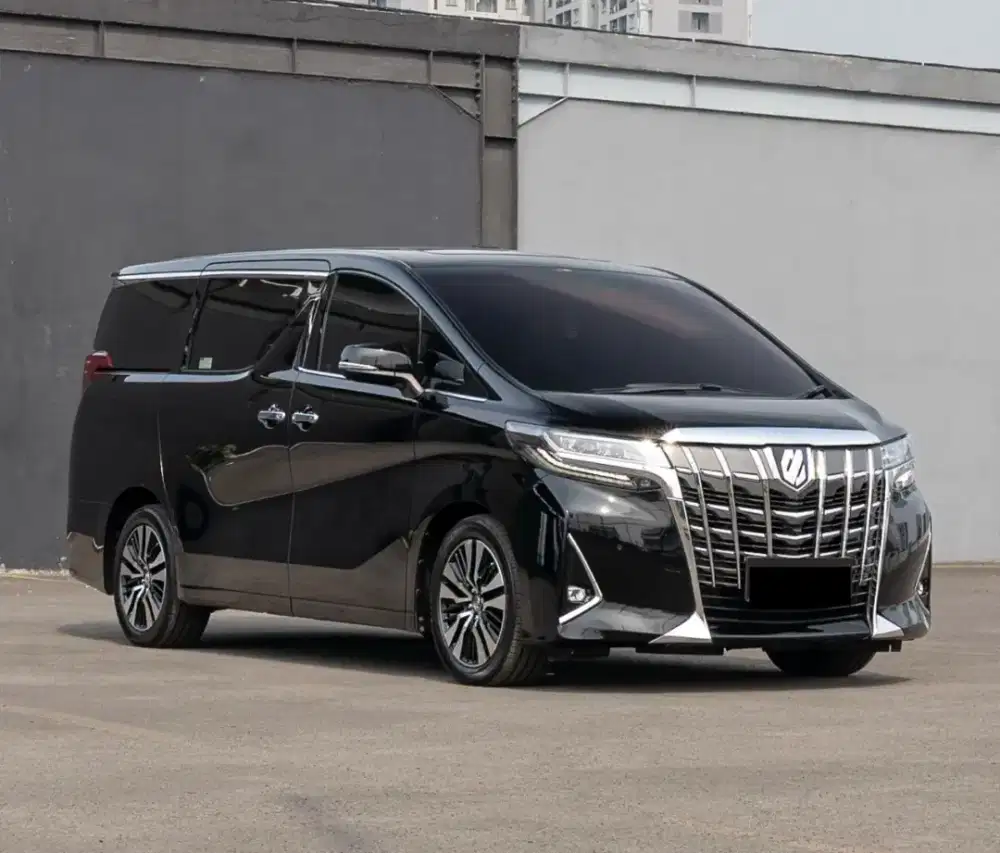Toyota Alphard G 2018 ATPM KM 63rb Black Good Condition Perfect.