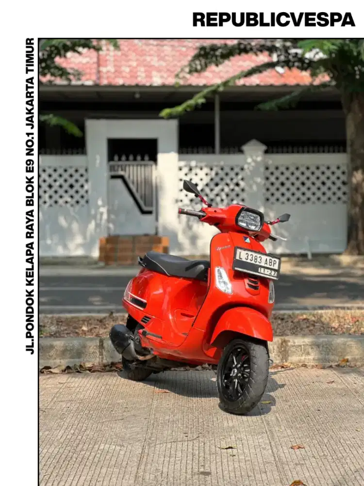 JUAL PIAGGIO VESPA S 125 IGET LED TH 2022 PERFECT CONDITION