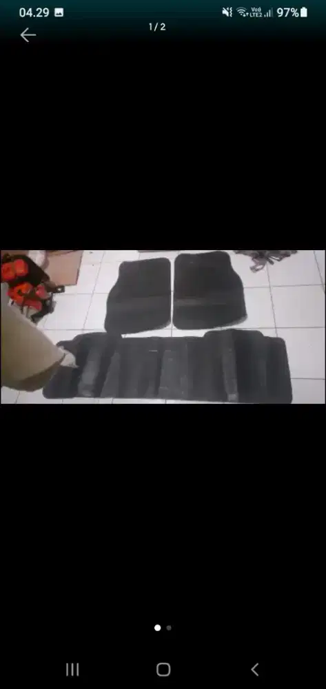 Dijual karpet mobil msh bagus 1 set depan 2 belakng 1 pnjng