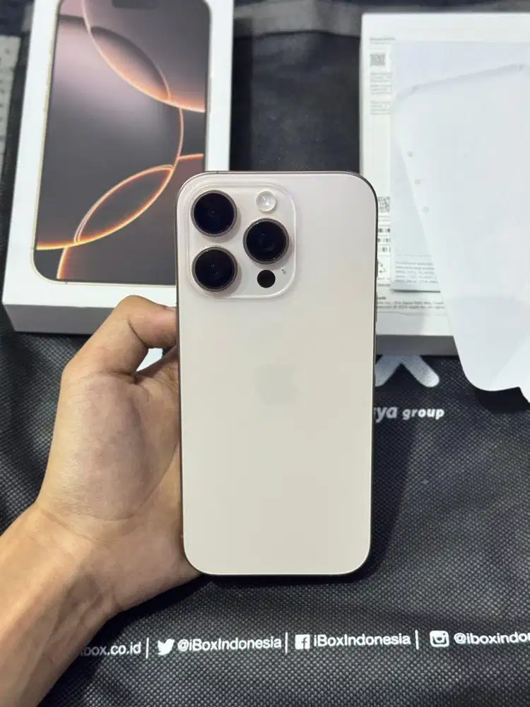 IPHONE 16 PRO 128GB RESMI IBOX FULLSET ORI