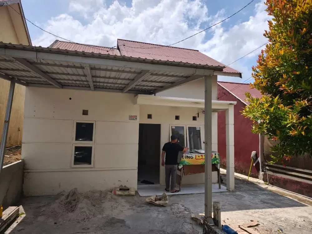 Rumah baru renov, dikontrakkan