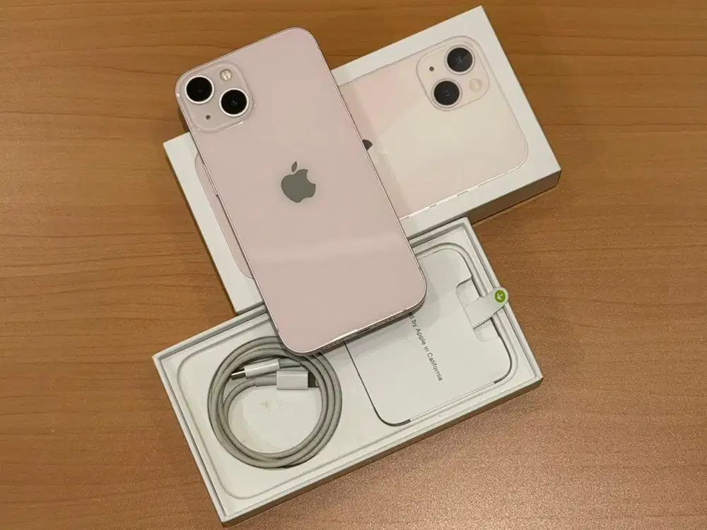 iPhone 13 128GB iBox Pink Mulus Istimewa