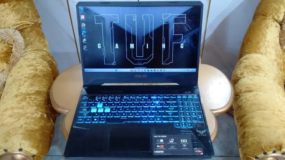 Laptop NVIDIA GTX1050 Real Gaming ASUS TUF Ryzen 5 Ram 16GB SSD 512GB