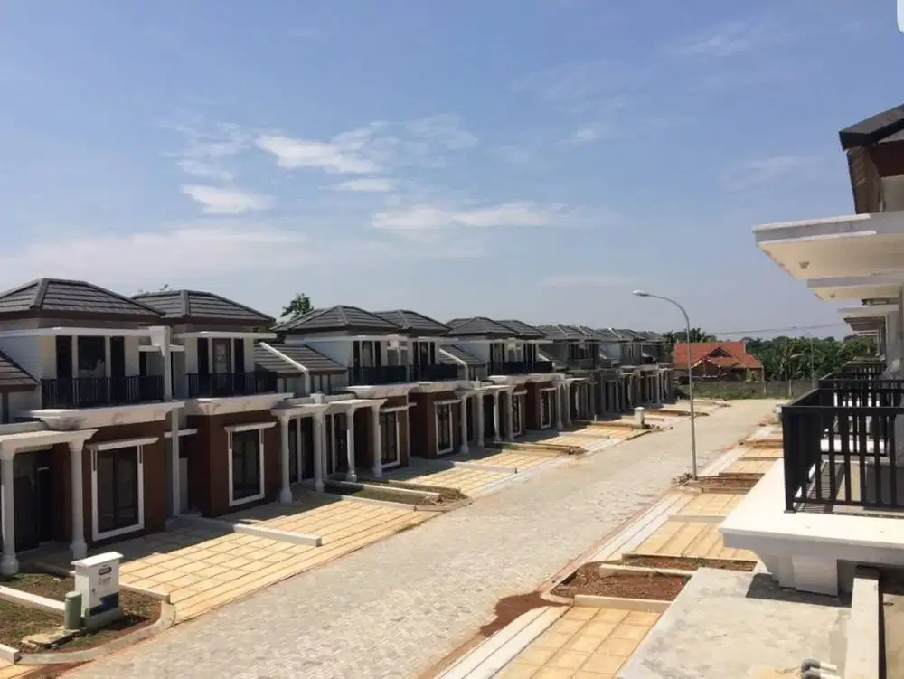 DIJUAL Rumah Cluster Botanica Valley Serpong 2 LANTAI Gunung Sindur