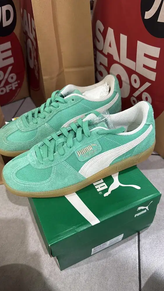 Sepatu puma palermo asics vans adidas nike