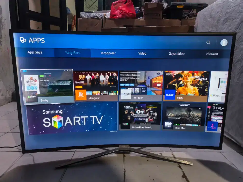 Tv Samsung smart curve 49 inch
