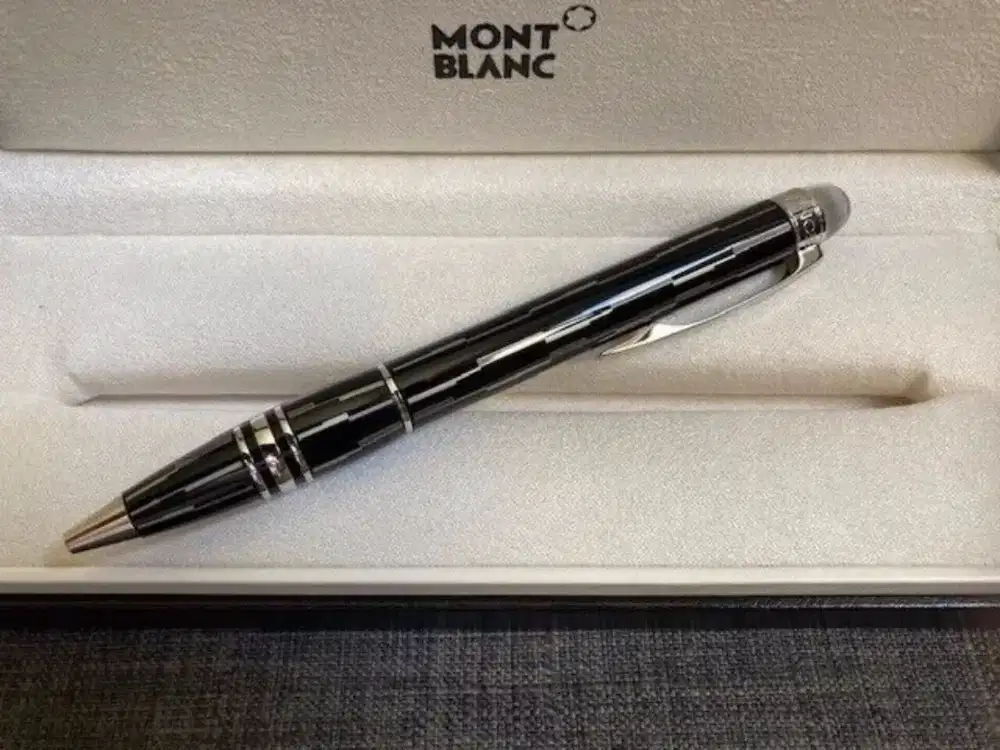 Montblanc starwalker black mystery ballpoint