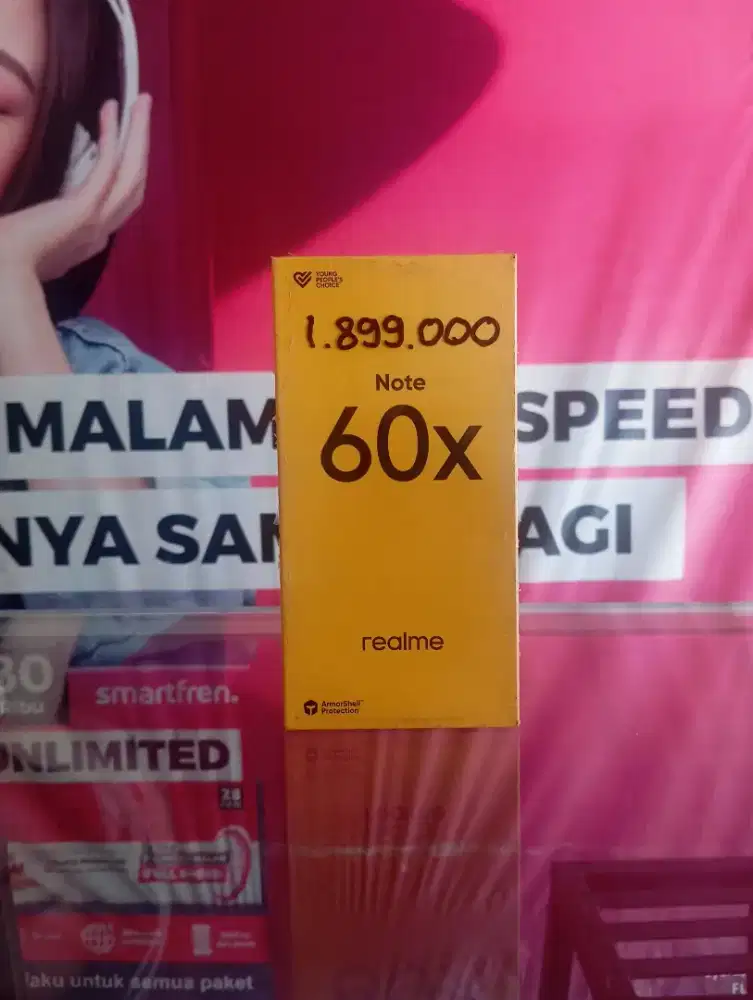 HP REALME NOTE 60X NEW PROMO CUCI GUDANG