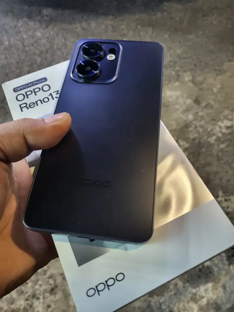 Jual oppo reno13f  ram8+8/256 fullset