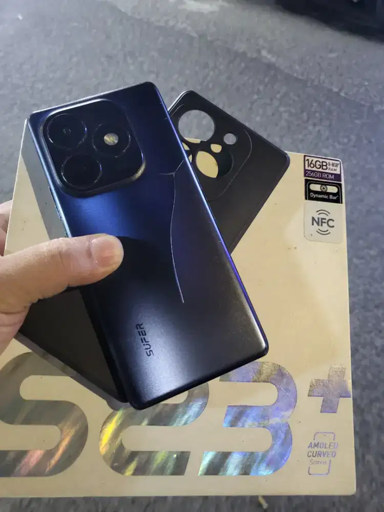 Jual itel s33+ ram8+8/256 fullset