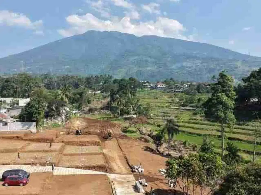 Kavling View Gunung Dekat Tol dan Stasiun Kereta Promo Agustusan