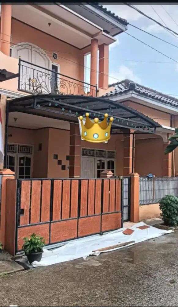 Rumah second dijual dalam perumahan Cimanggis Depok 865jt Strategis
