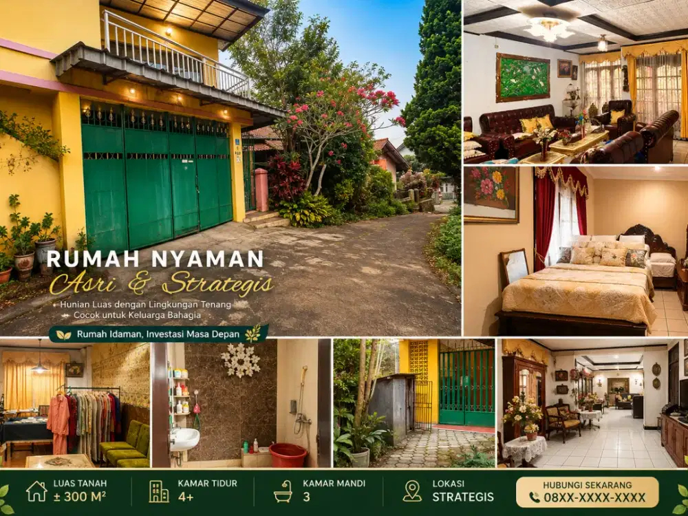 Dijual Rumah Asri & Luas Pasirlayung Bandung 15 Menit Surapati Core