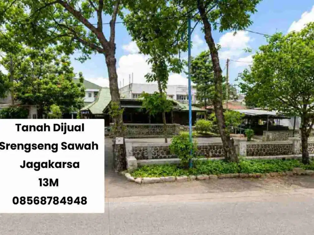 Tanah Dijual Jagakarsa Jakarta Selatan Strategis Pinggir Jalan