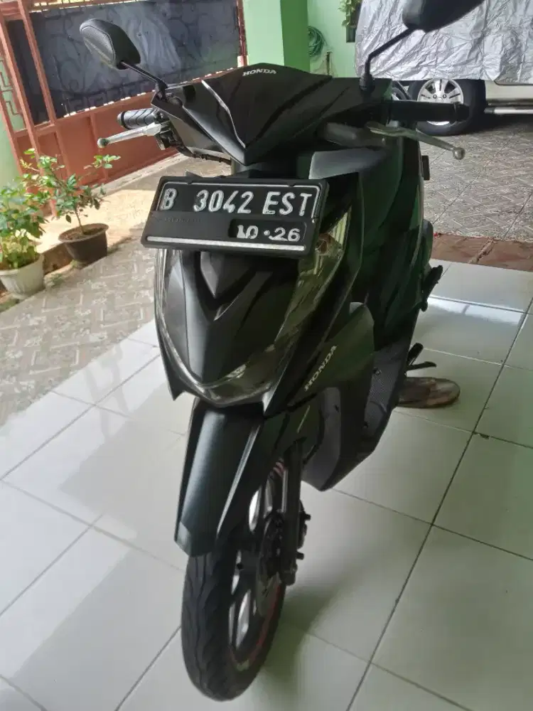 Honda beat deluxe CBS ISS th 2021 plat Depok PJK hidup
