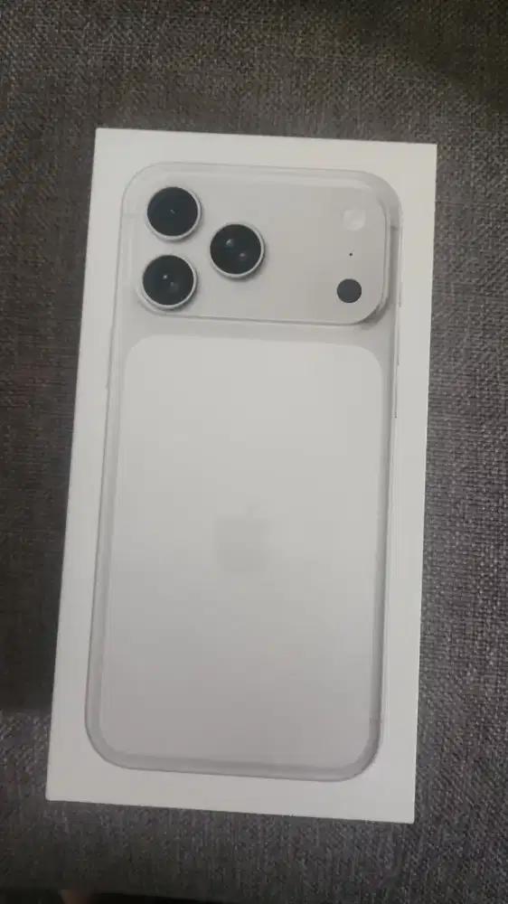JUAL IPHONE 17 PRO 256 SILVER