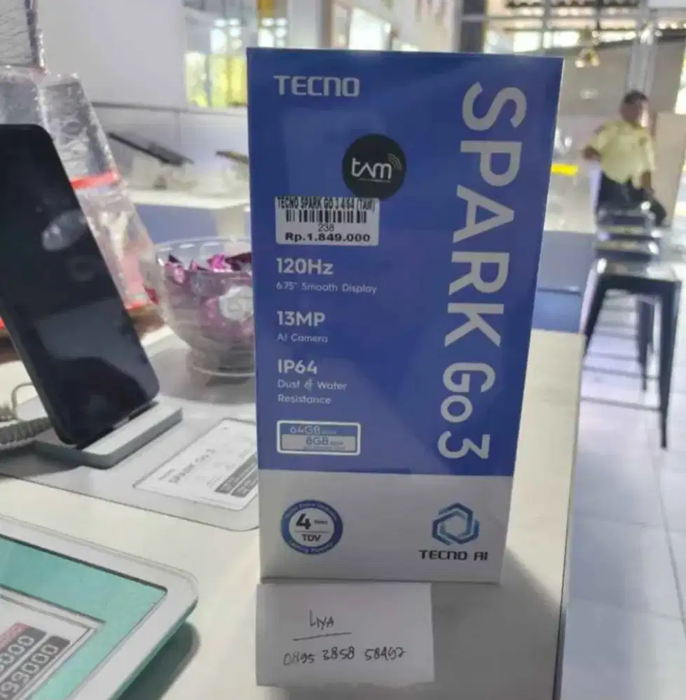 TECNO SPARK GO 3 4/64 | ATLANTIS DAHSYAT