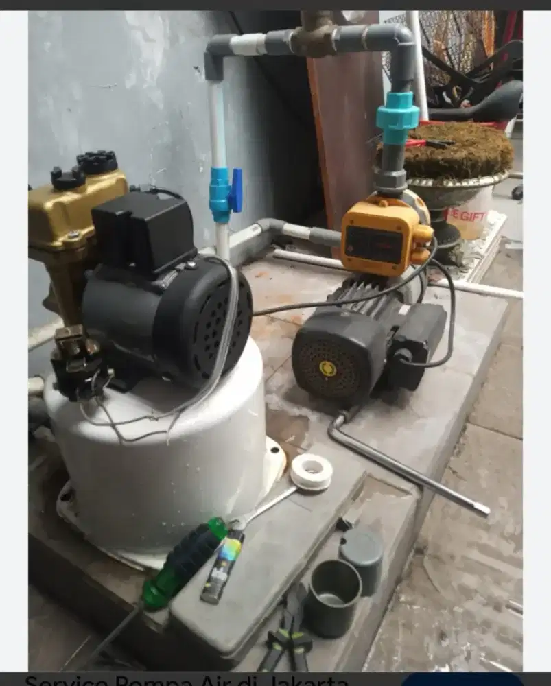 servis pompa air, servis kulkas, servis mesin cuci panggilan