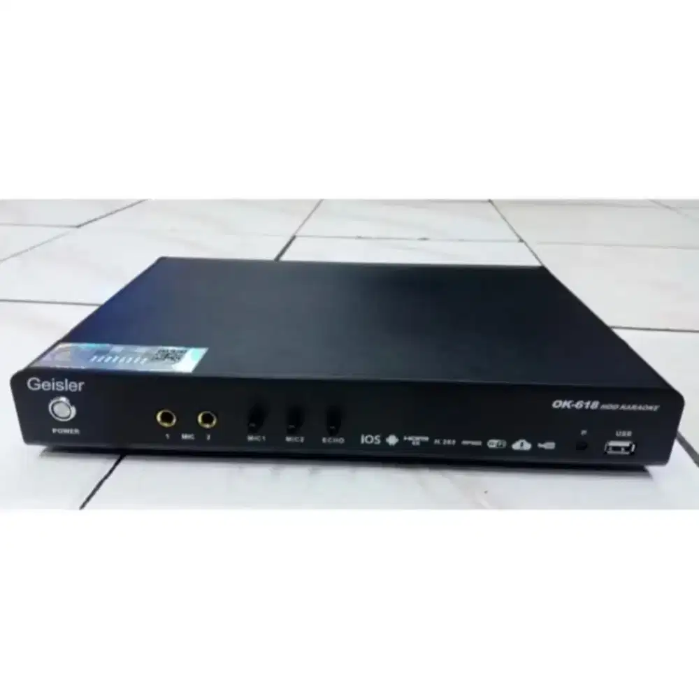 Geisler OK-618 original karaoke player support Wifi bluetooth Android