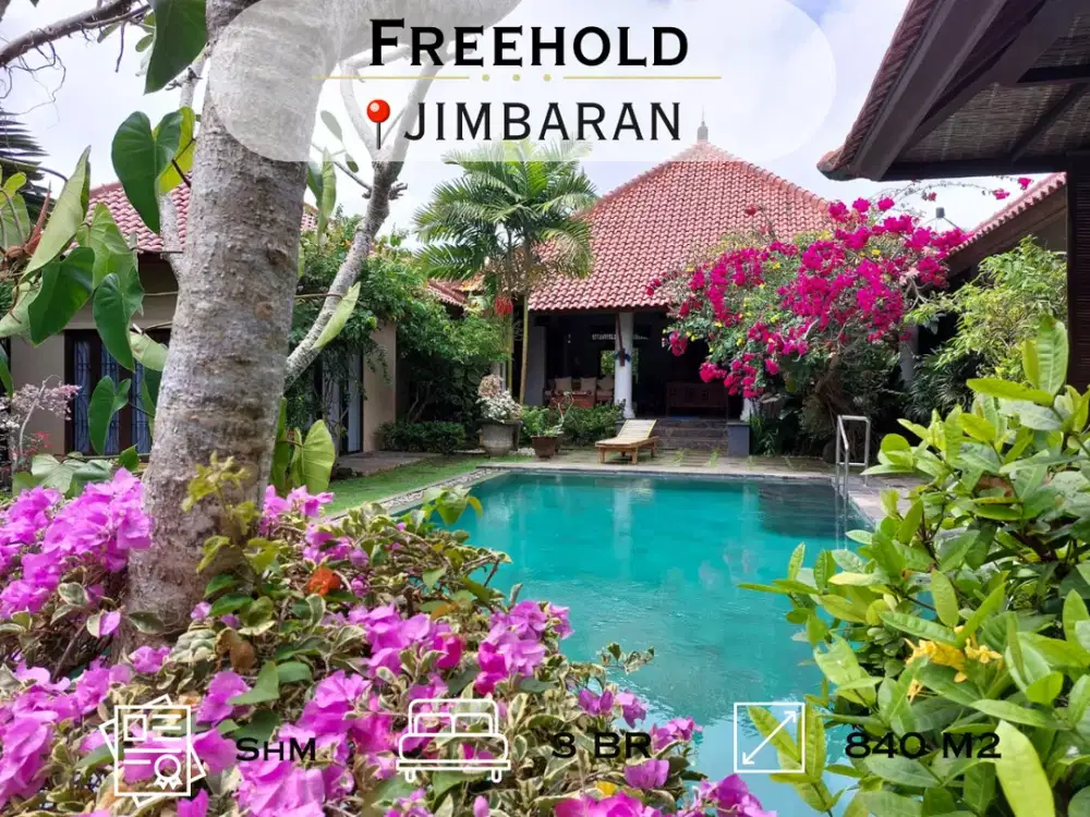 Luxury Tropical Villa with Private Pool in Jimbaran