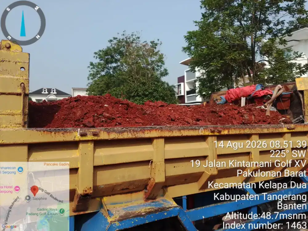 Jasa buang puing dan angkut sampah